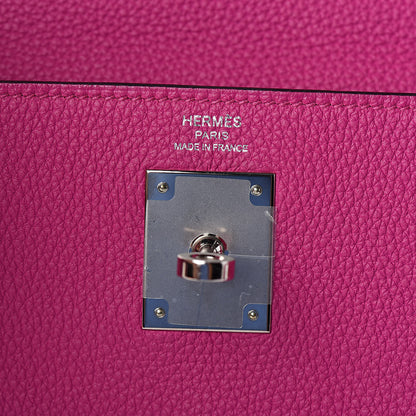 Hermes Togo Kelly Retourne 28 Rose Pourpre 17 of 37