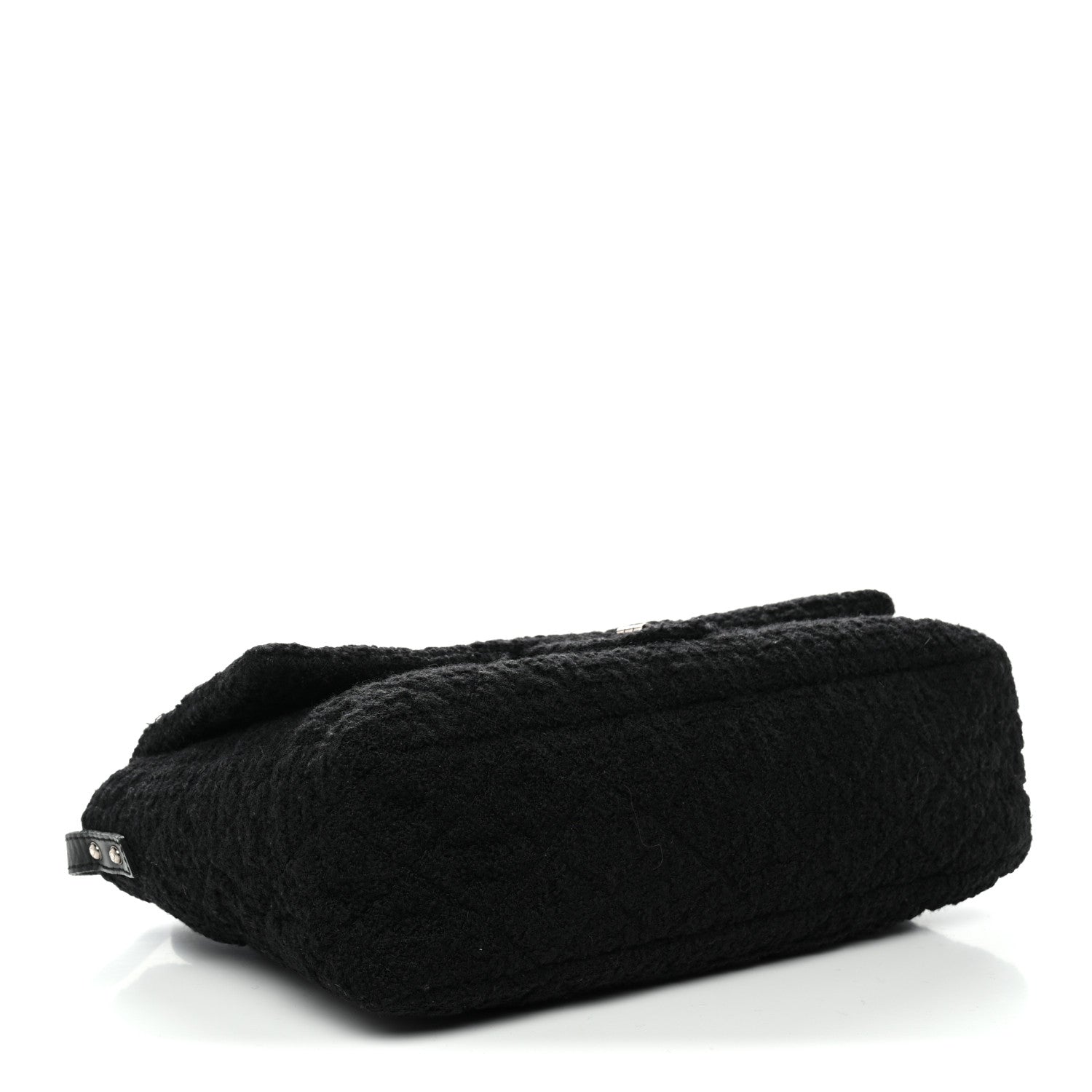 Chanel Easy Tweed Jumbo Reissue Messenger Flap Black 6 of 23