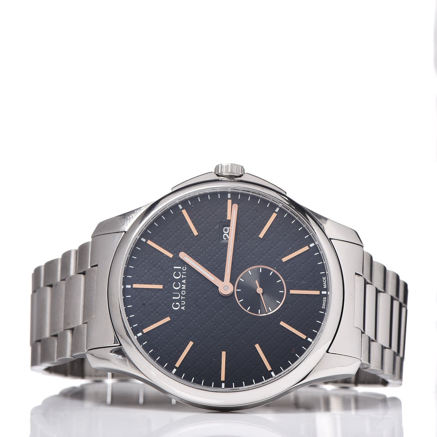 Stainless Steel 40mm G-Timeless Automatic Watch Black