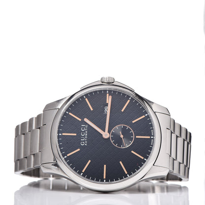 Gucci Stainless Steel 40mm G-Timeless Automatic Watch Black 3 of 6