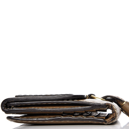 Chloe Grained Calfskin Marcie Square Wallet Nut 9 of 9