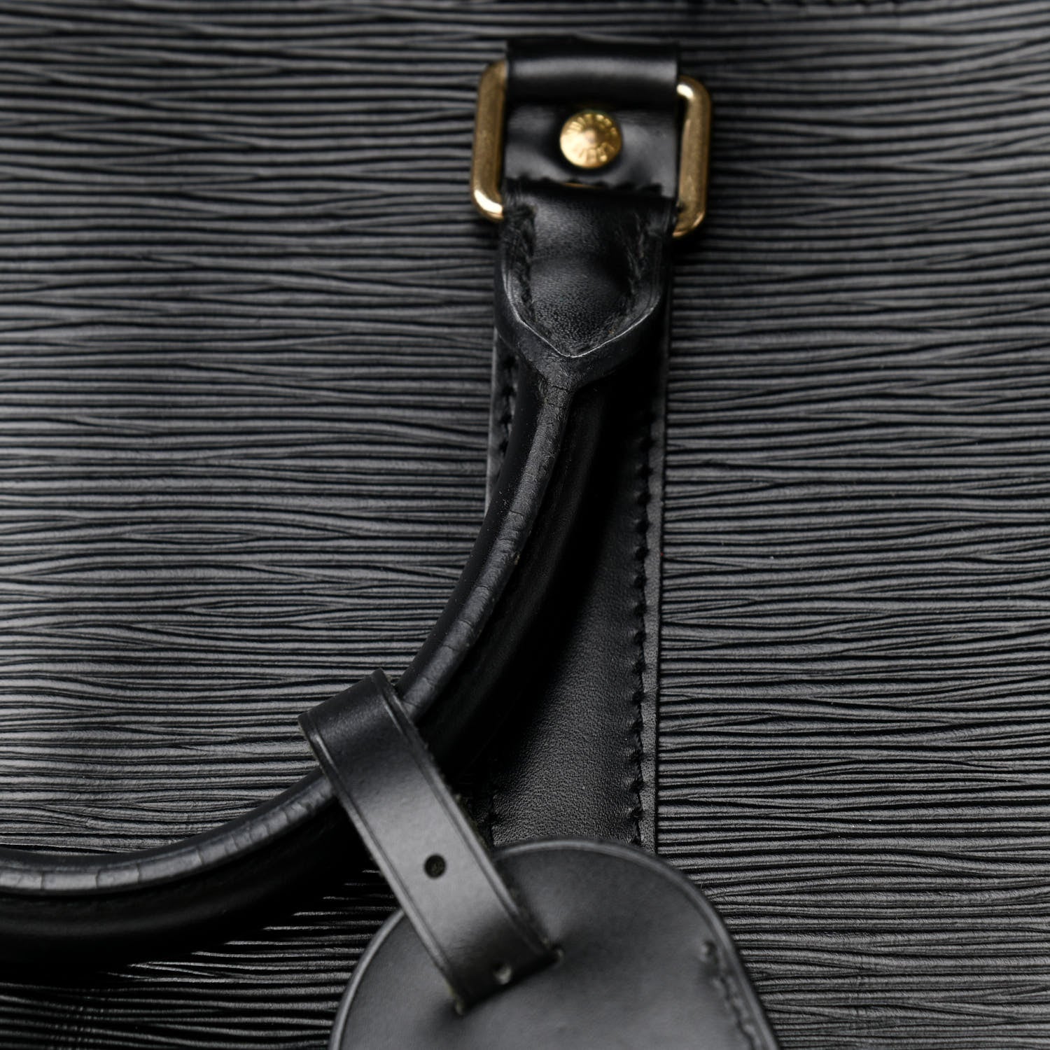 Louis Vuitton Epi Keepall 55 Black 12 of 14