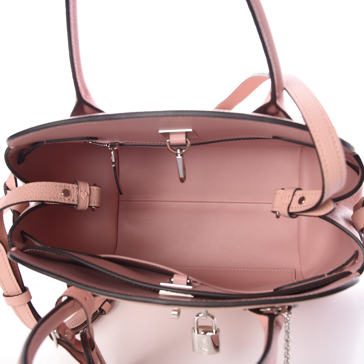 Veau Nuage Milla PM Rose Poudre