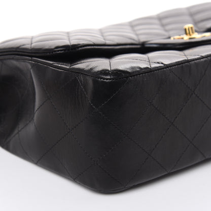 Chanel Lambskin Quilted Jumbo Single Flap Black 8 of 15