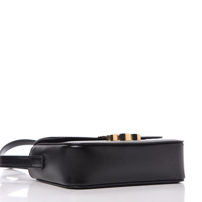 Celine Shiny Calfskin Nano Triomphe Black 4 of 10