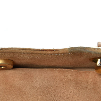 Chanel Suede Quilted Tote Beige 13 of 25