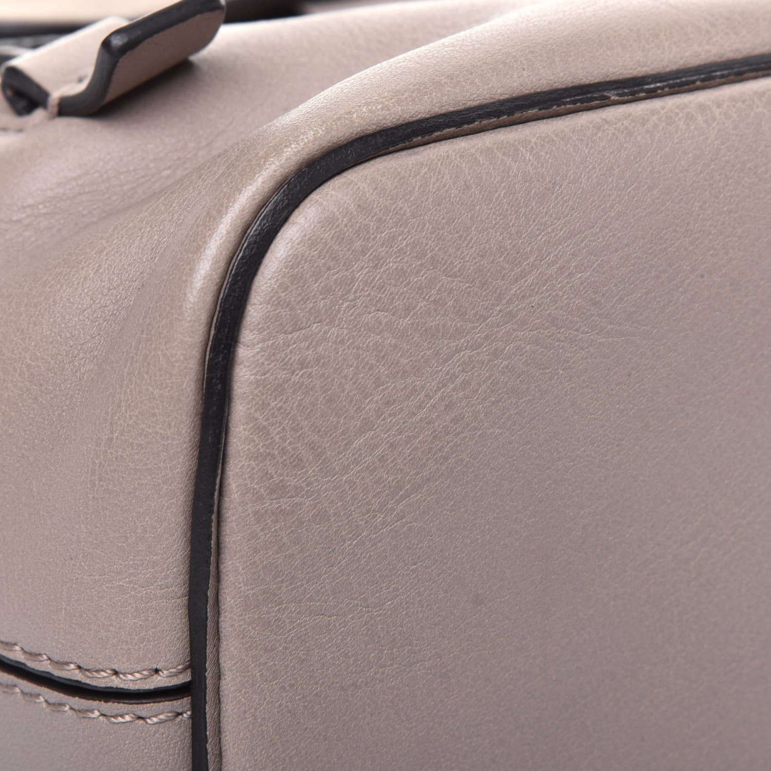 Chloe Suede Calfskin Mini Faye Backpack Motty Grey 12 of 17