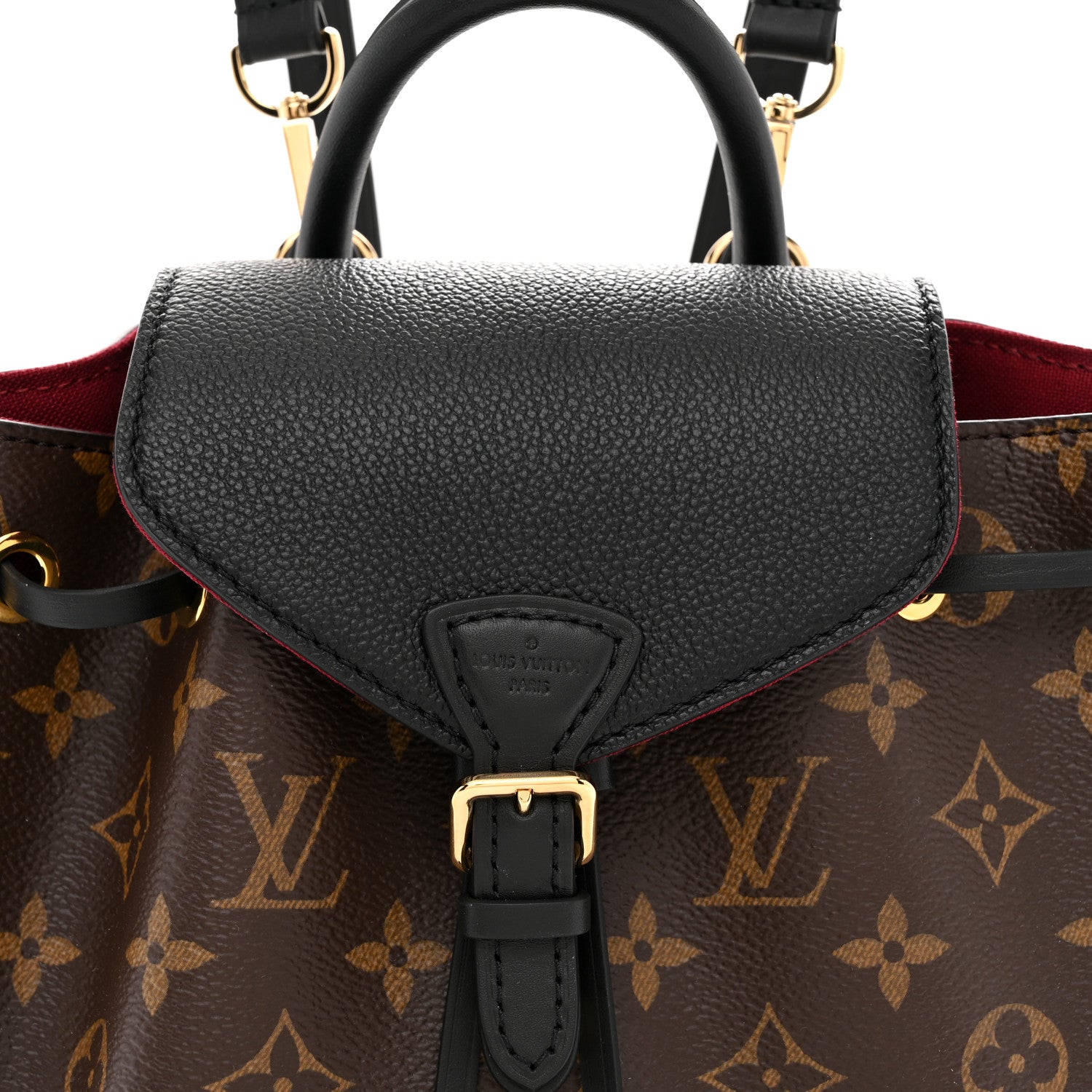 Louis Vuitton Monogram BB Montsouris NM Backpack Black 7 of 10