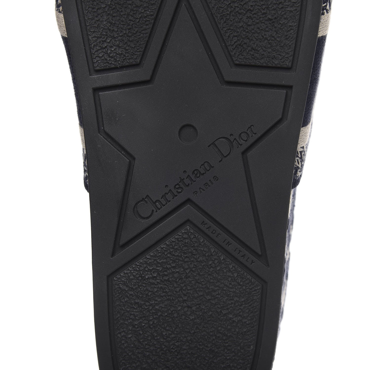 Christian Dior Oblique D-Way Platform Sandal 37 Deep Blue 7 of 9