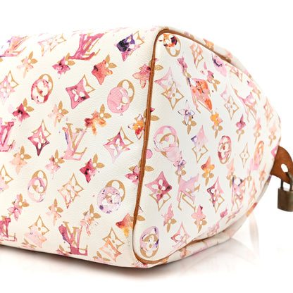 Louis Vuitton Watercolor Aquarelle Speedy 35 White 8 of 24