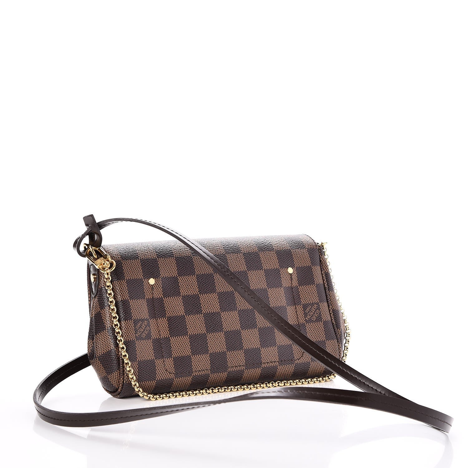 Louis Vuitton Damier Ebene Favorite PM 3 of 9