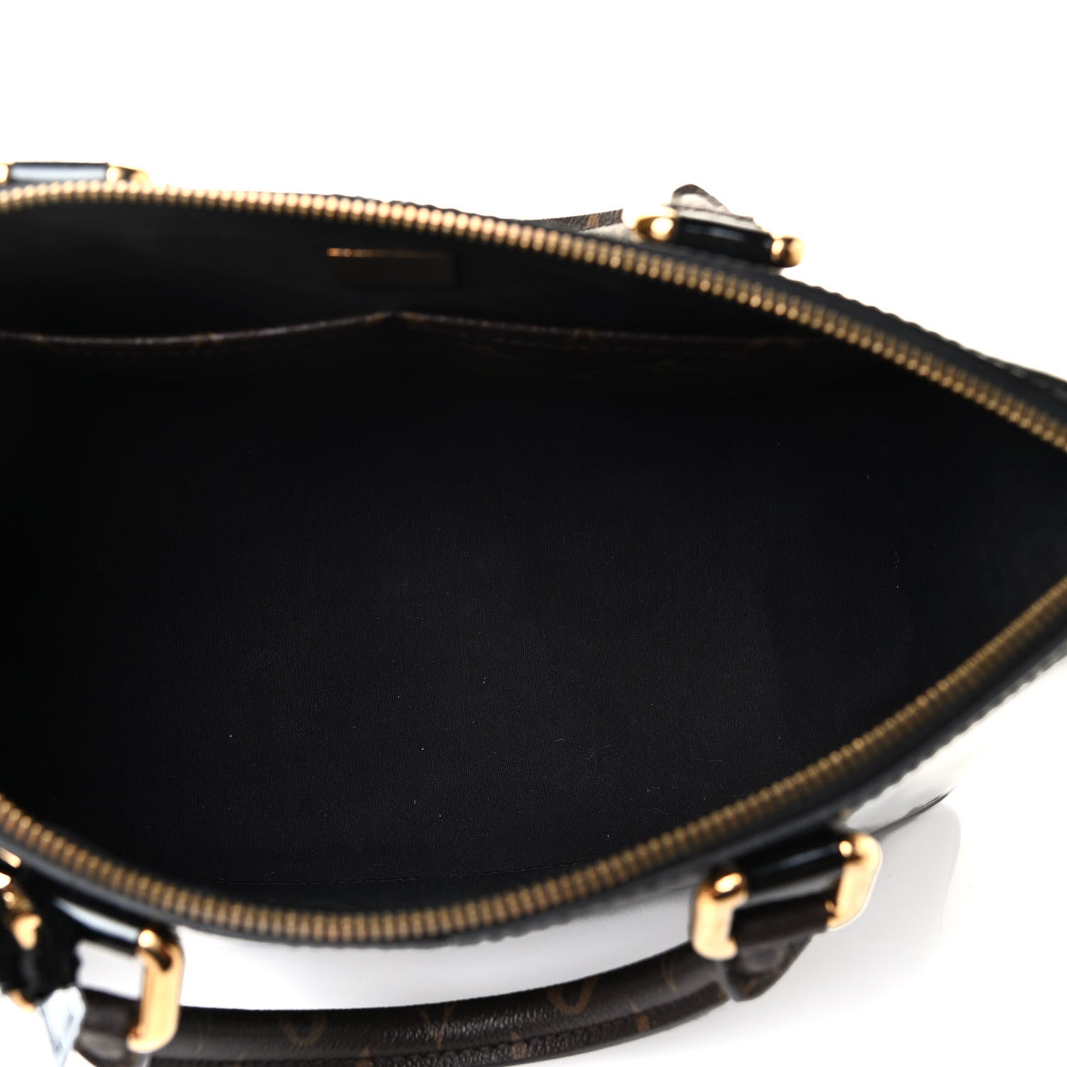 Louis Vuitton Patent Calfskin Miroir Tote Black 4 of 4