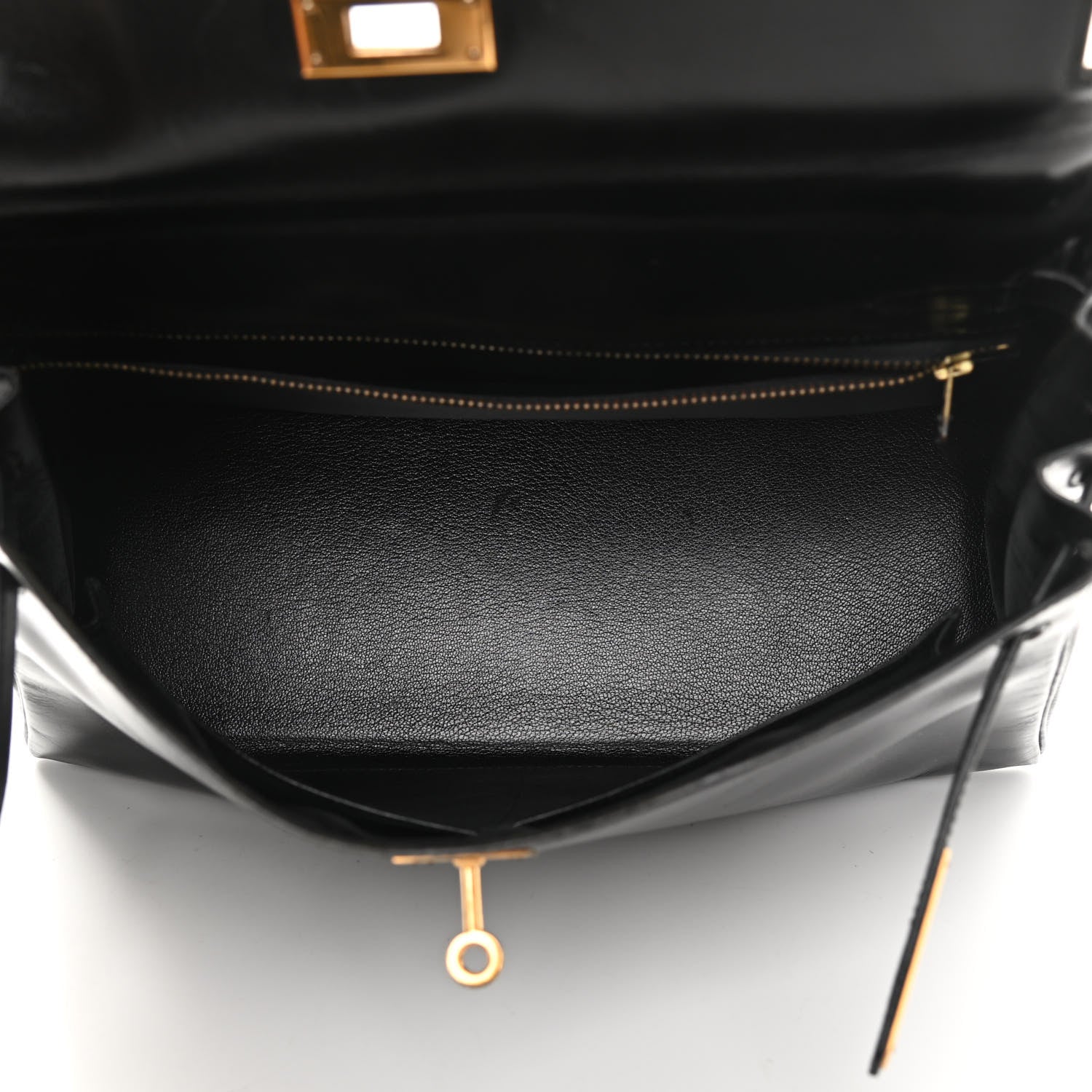 Hermes Box Kelly Retourne 32 Black 4 of 18