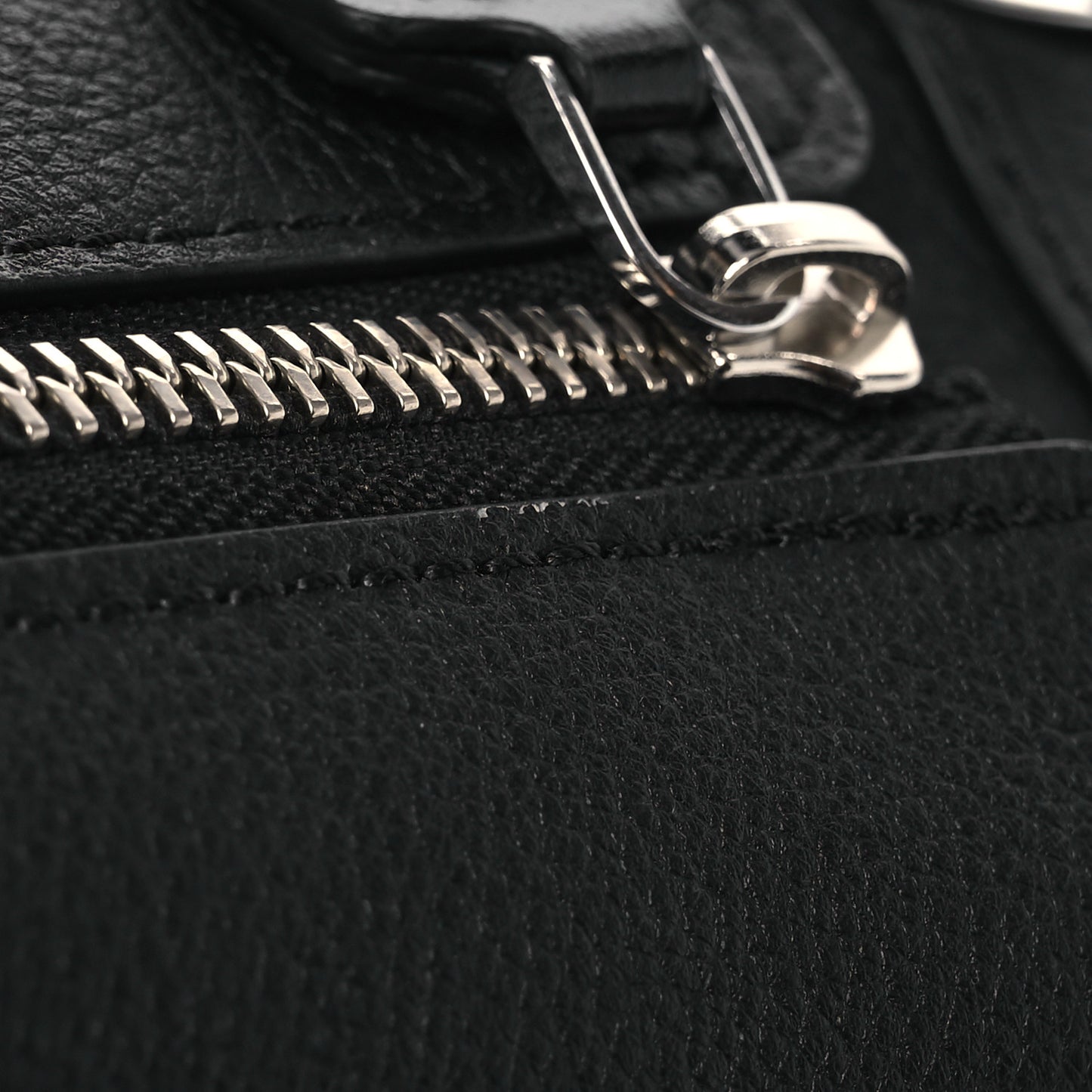 Calfskin Side Trunk MM Black