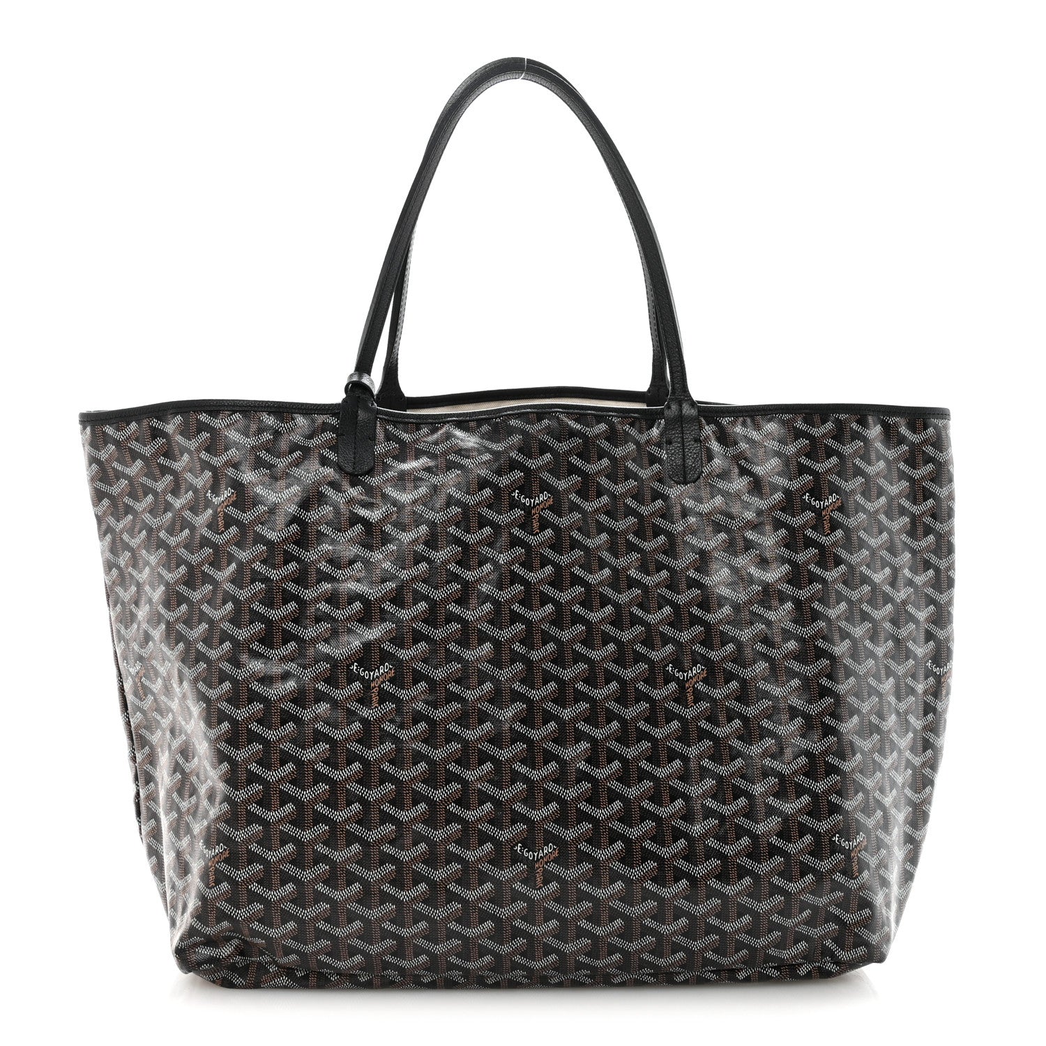 Goyard Goyardine Saint Louis GM Black Black 1 of 9