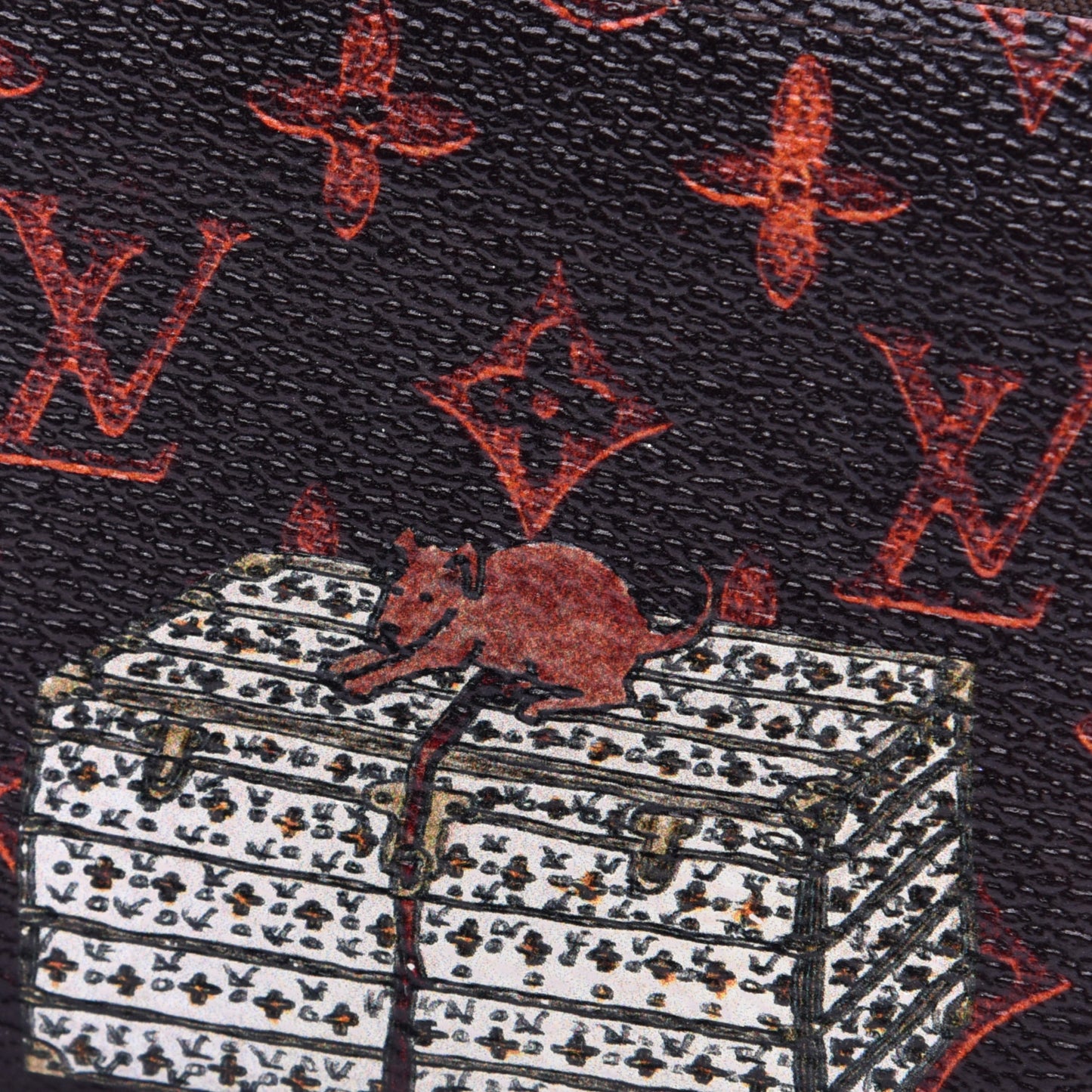 Catogram Zippy Coin Purse Marron