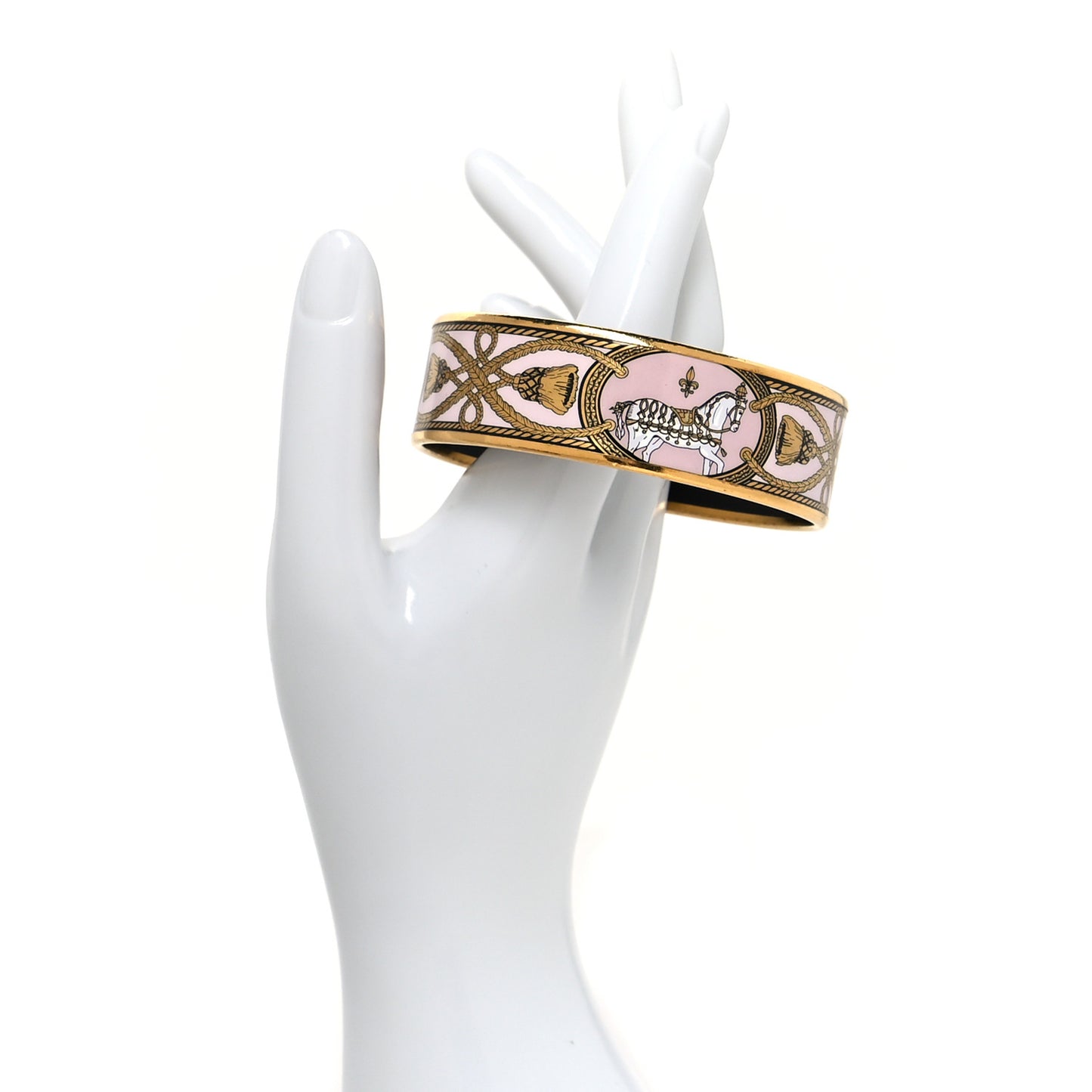 Enamel Printed Wide Grand Apparat Bracelet 65