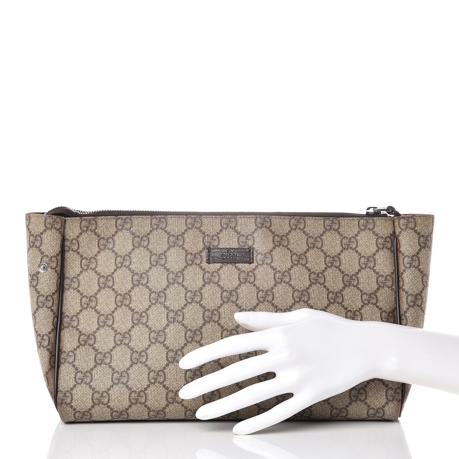 Gucci GG Plus Monogram Toiletry Case Brown 2 of 15