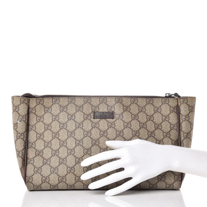 Gucci GG Plus Monogram Toiletry Case Brown 2 of 15
