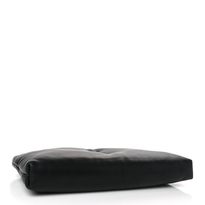 Saint Laurent Lambskin Long Calypso Pouch Black 4 of 10