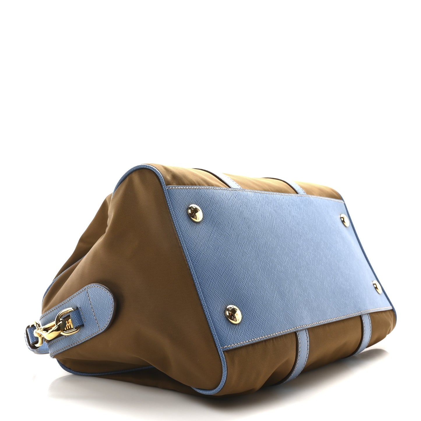 Re-Nylon Saffiano Medium Re-Edition 1978 Top Handle Bag Sughero Wave