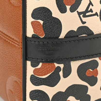 Louis Vuitton Empreinte Monogram Giant Wild At Heart Speedy Bandouliere 25 Caramel 7 of 10