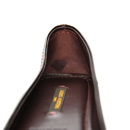 Louis Vuitton Patent Calfskin Oxford Ballerina Flats 37 Amarante 7 of 7