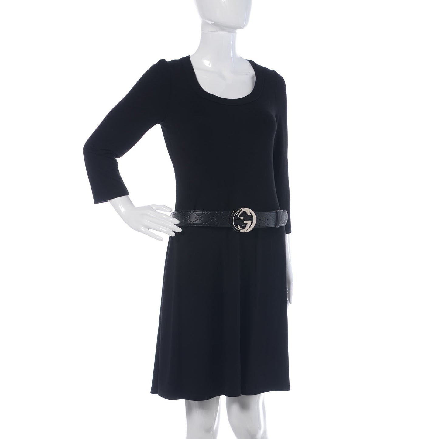 Guccissima Signature Interlocking G 40mm Belt 90 36 Black