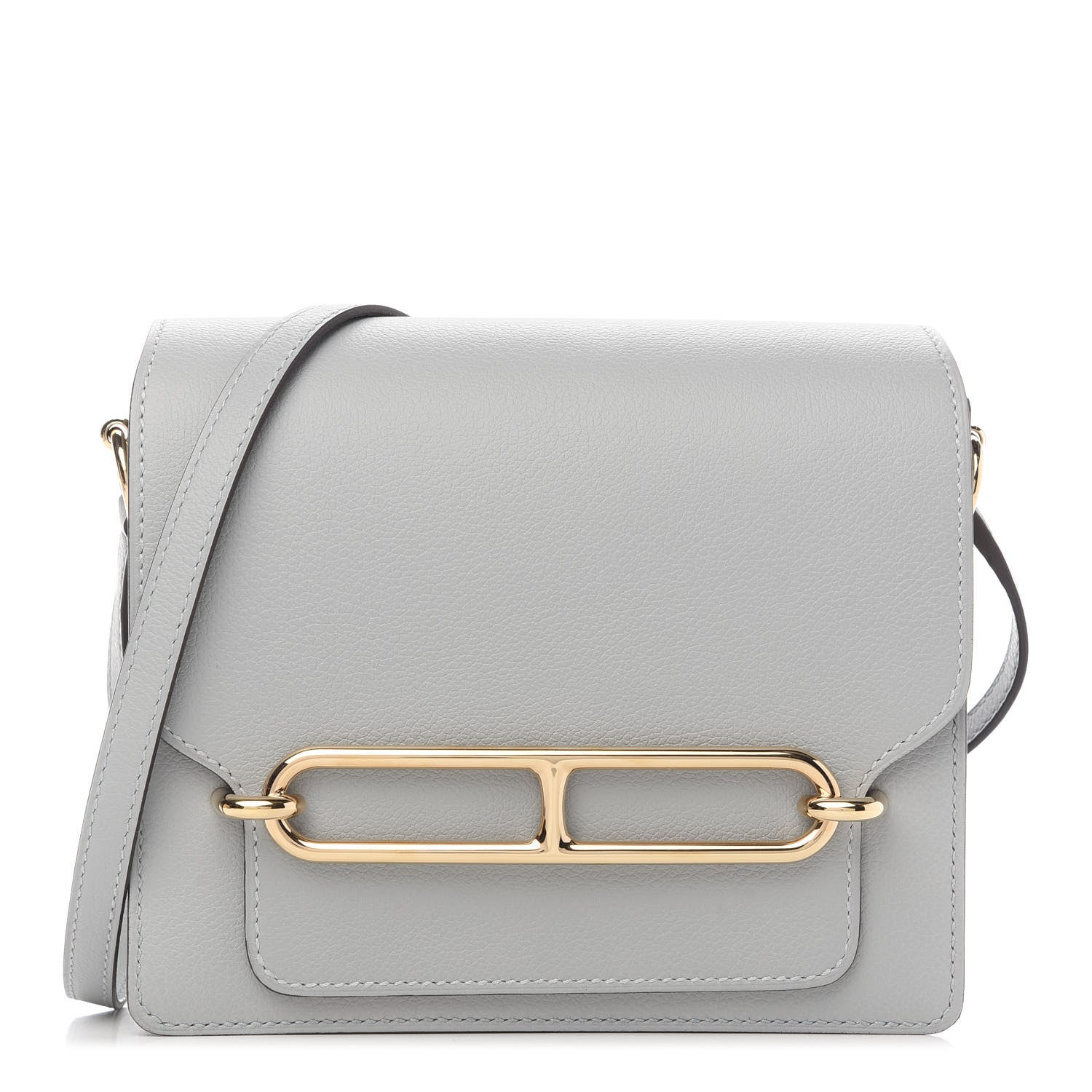 Hermes Evercolor Mini Sac Roulis Bleu Glacier 1 of 8