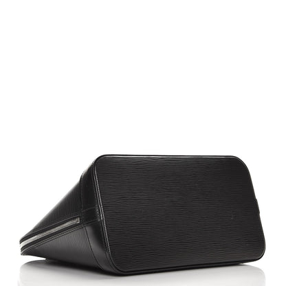 Louis Vuitton Epi Alma PM Black 4 of 9