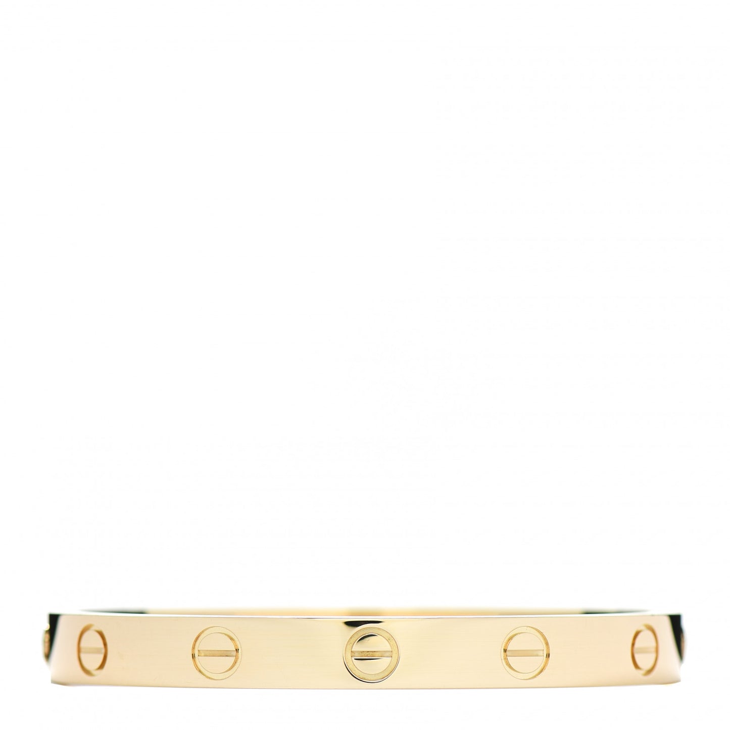 18K Yellow Gold LOVE Bracelet 15