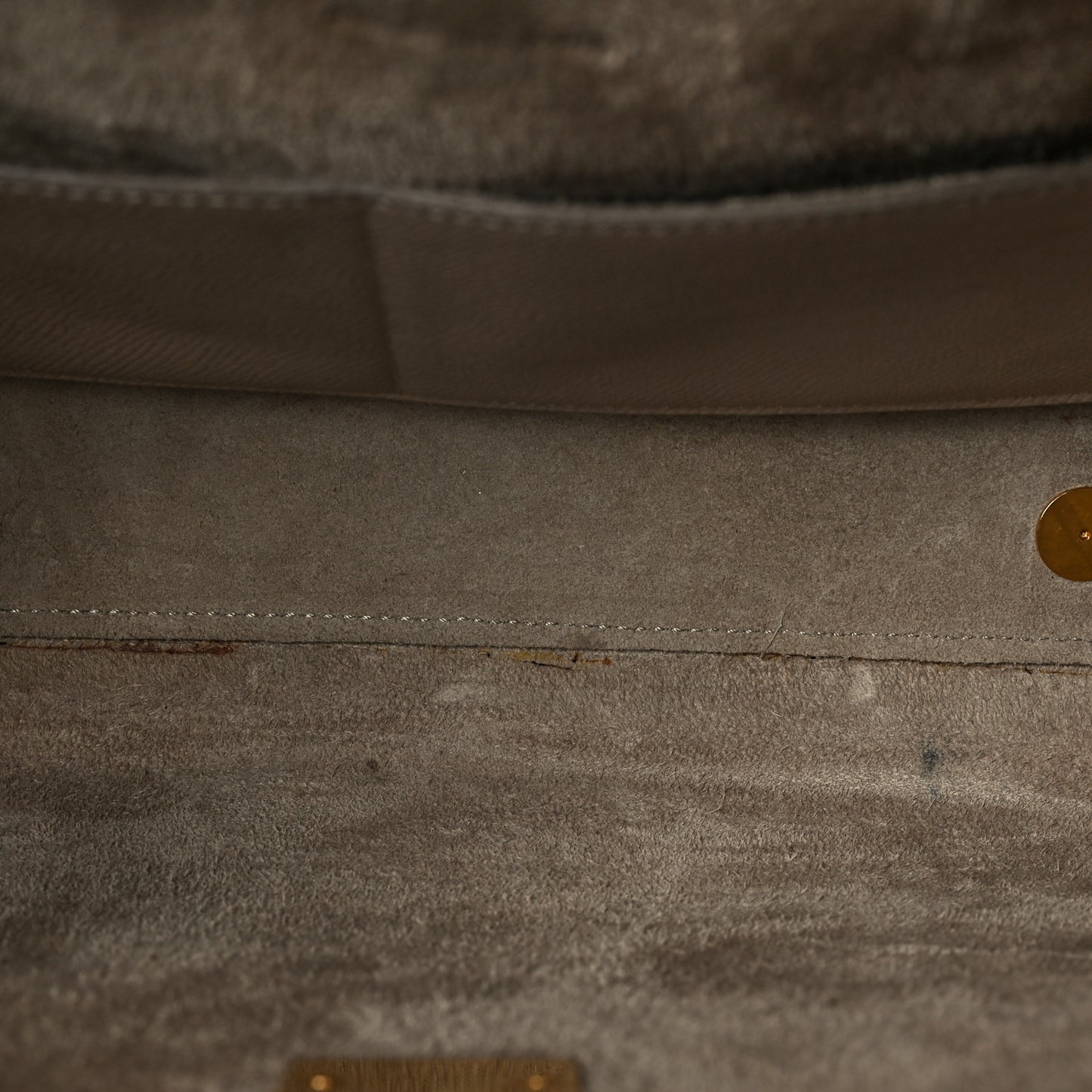 Grained Calfskin Mini Belt Bag Light Taupe