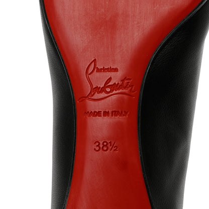 Christian Louboutin Nappa Miss Constella Flats 38.5 Black 7 of 8