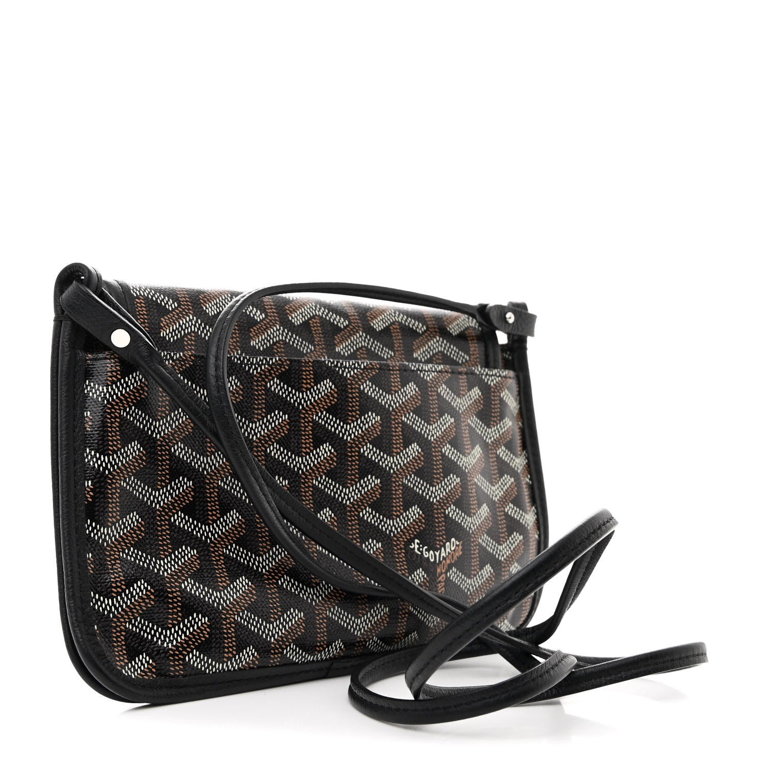 Goyard Goyardine Plumet Wallet Clutch Black 3 of 11