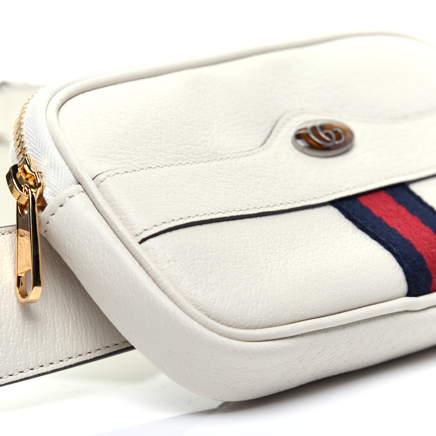 Gucci Grained Calfskin Ophidia Belted iPhone Case 85 34 White 6 of 13