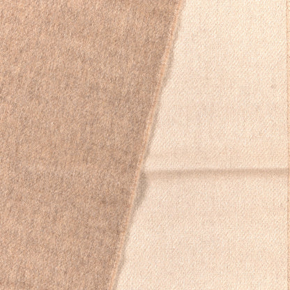 Hermes Cashmere Recto Verso Muffler Marron Glace Craie 3 of 5