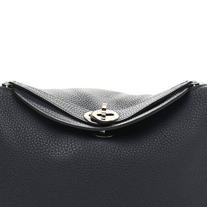 Hermes Taurillon Clemence Lindy 26 Bleu Nuit 8 of 13