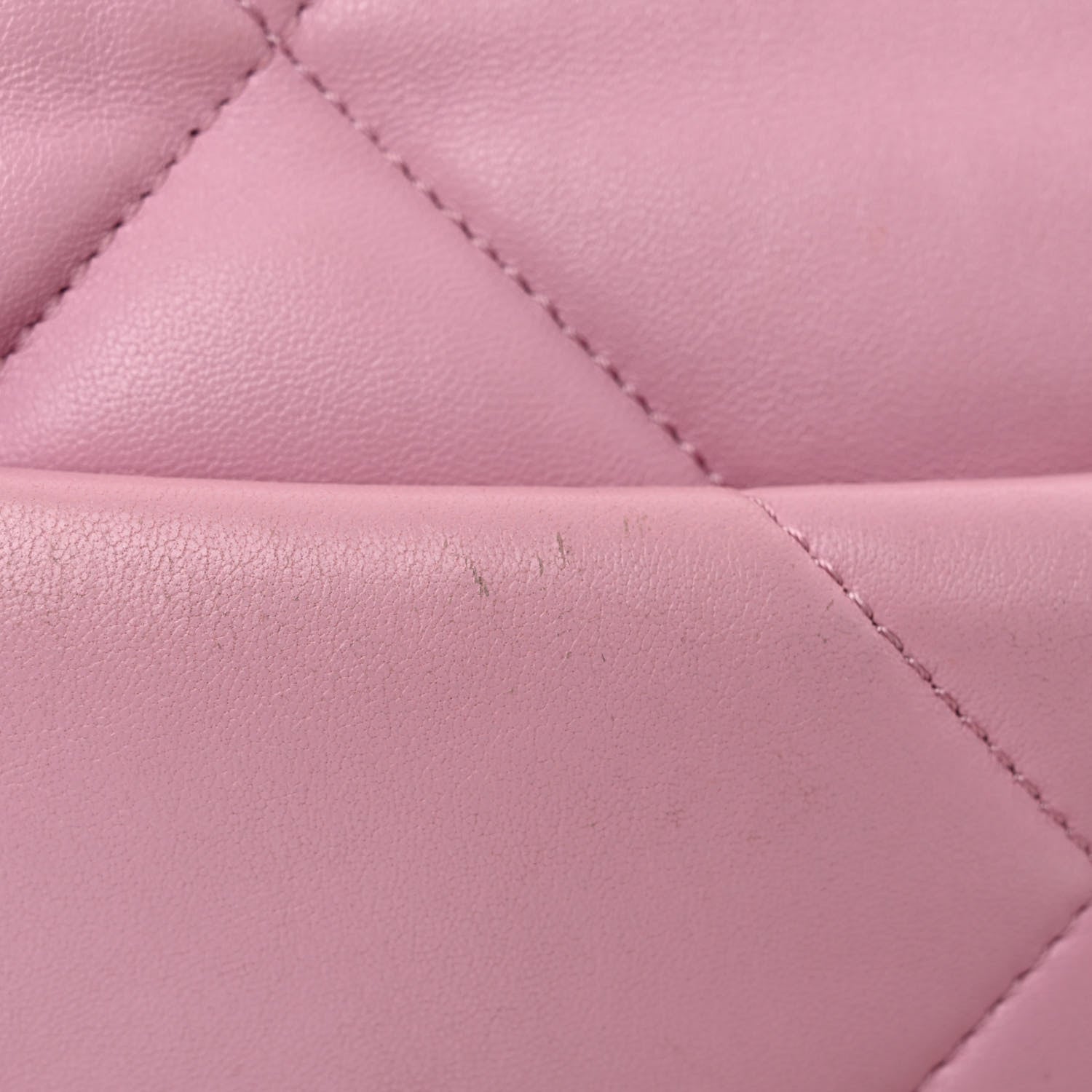 Chanel Lambskin Quilted Medium Chanel 19 Flap Pink 13 of 17