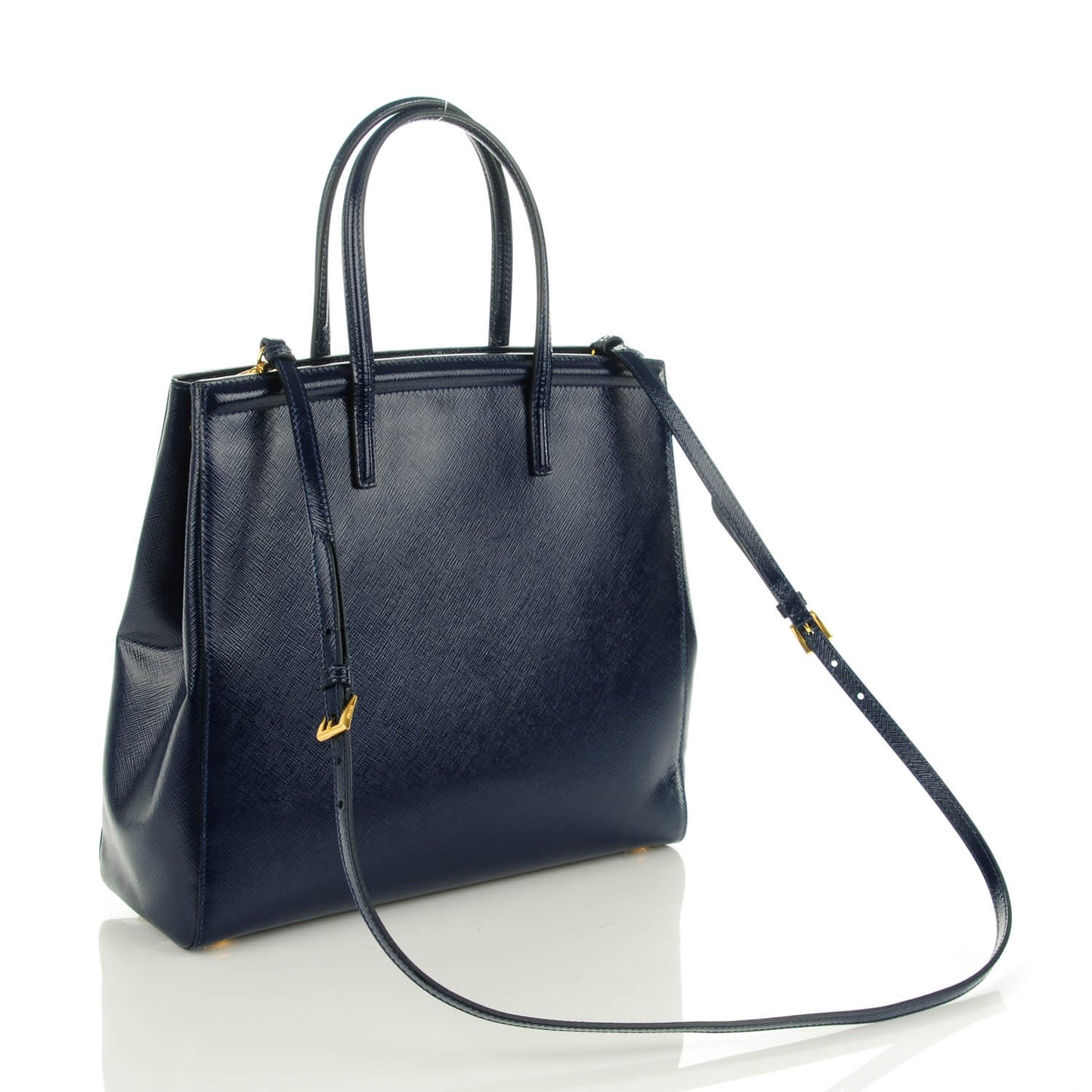 Saffiano Vernice Parabole Tote Royal