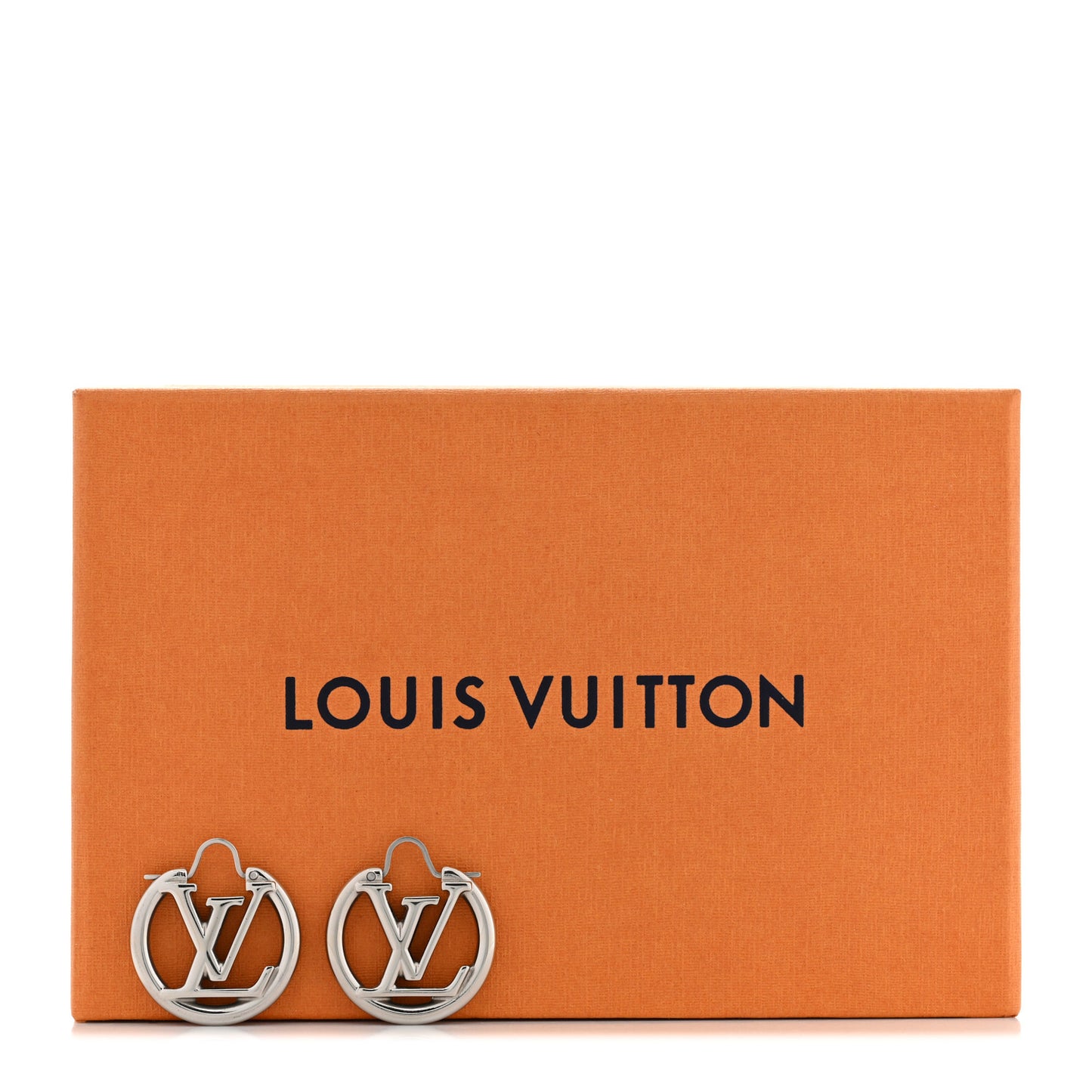 Palladium Small Louise Hoop Earrings Silver