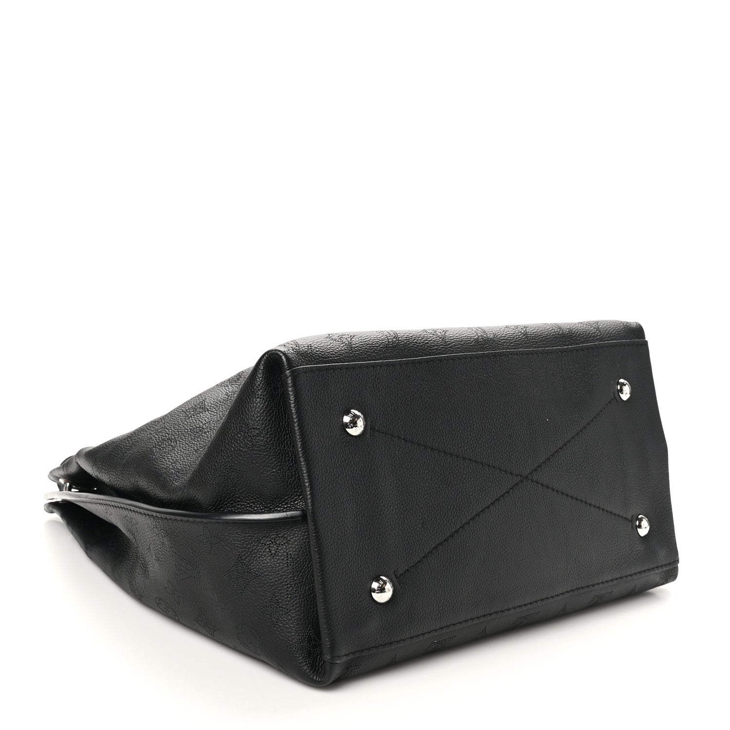 Louis Vuitton Mahina Carmel Hobo Black 4 of 9