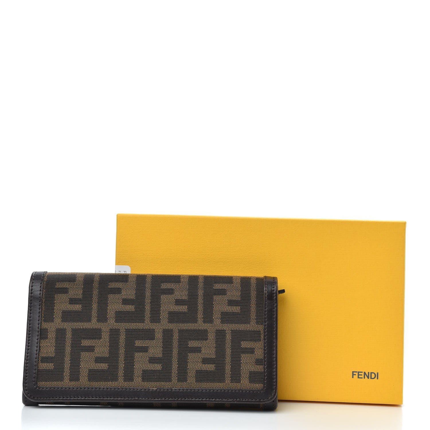 Fendi Zucca Continental Wallet Tobacco Moro 11 of 11
