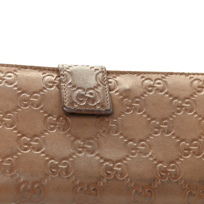 Gucci Guccissima Twins Continental Flap Wallet Brown 8 of 14