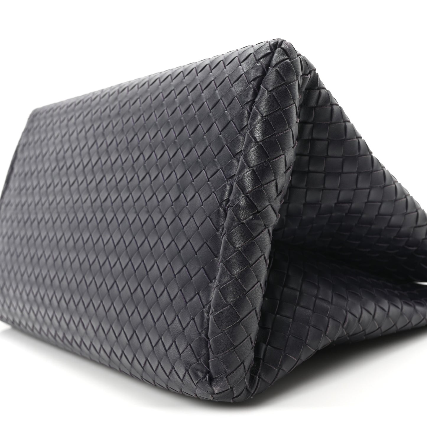 Nappa Intrecciato Milano Tote Grape
