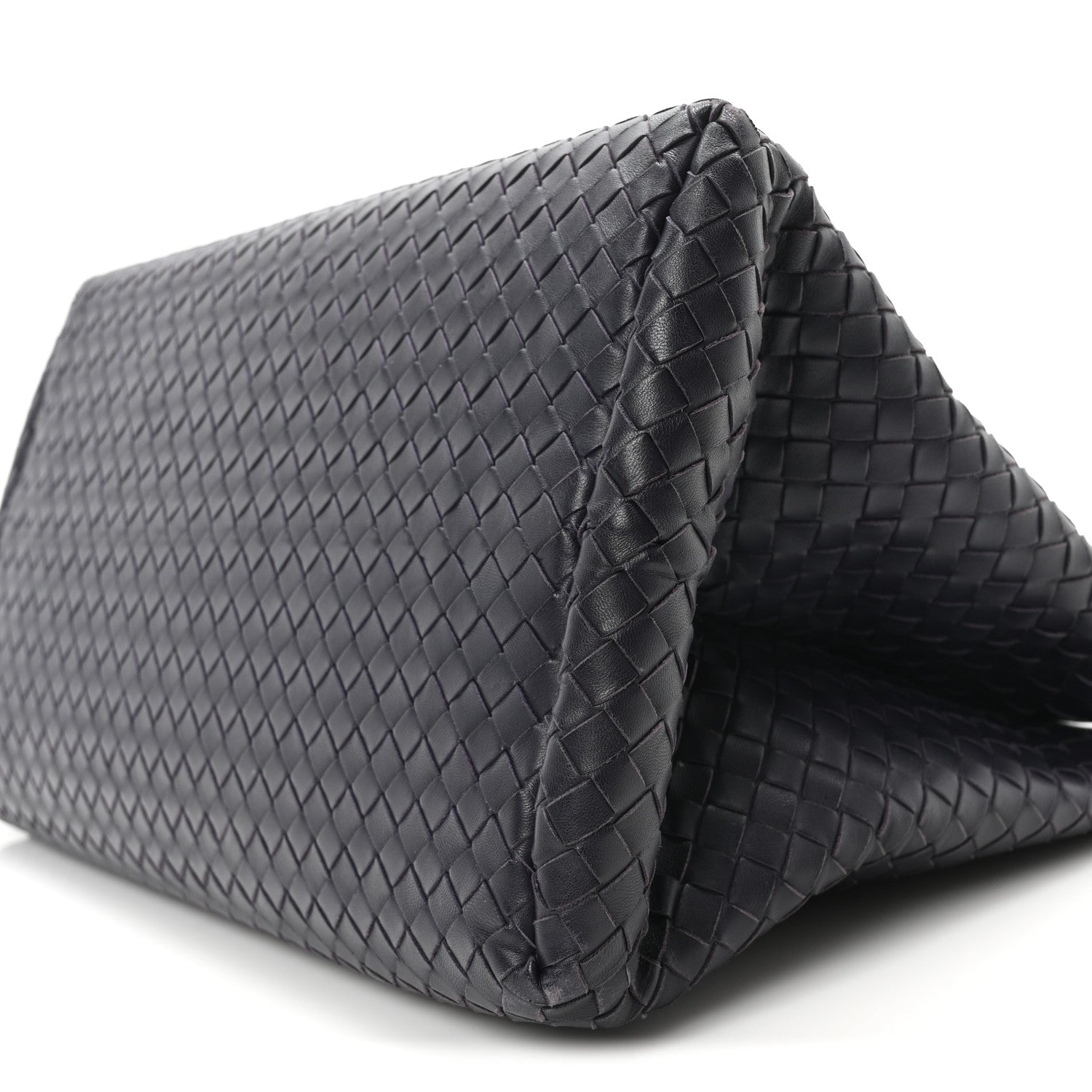 Bottega Veneta Nappa Intrecciato Milano Tote Grape 9 of 9