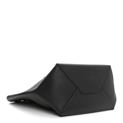 Celine Soft Grained Calfskin Medium Belt Cabas Phantom Black 7 of 17