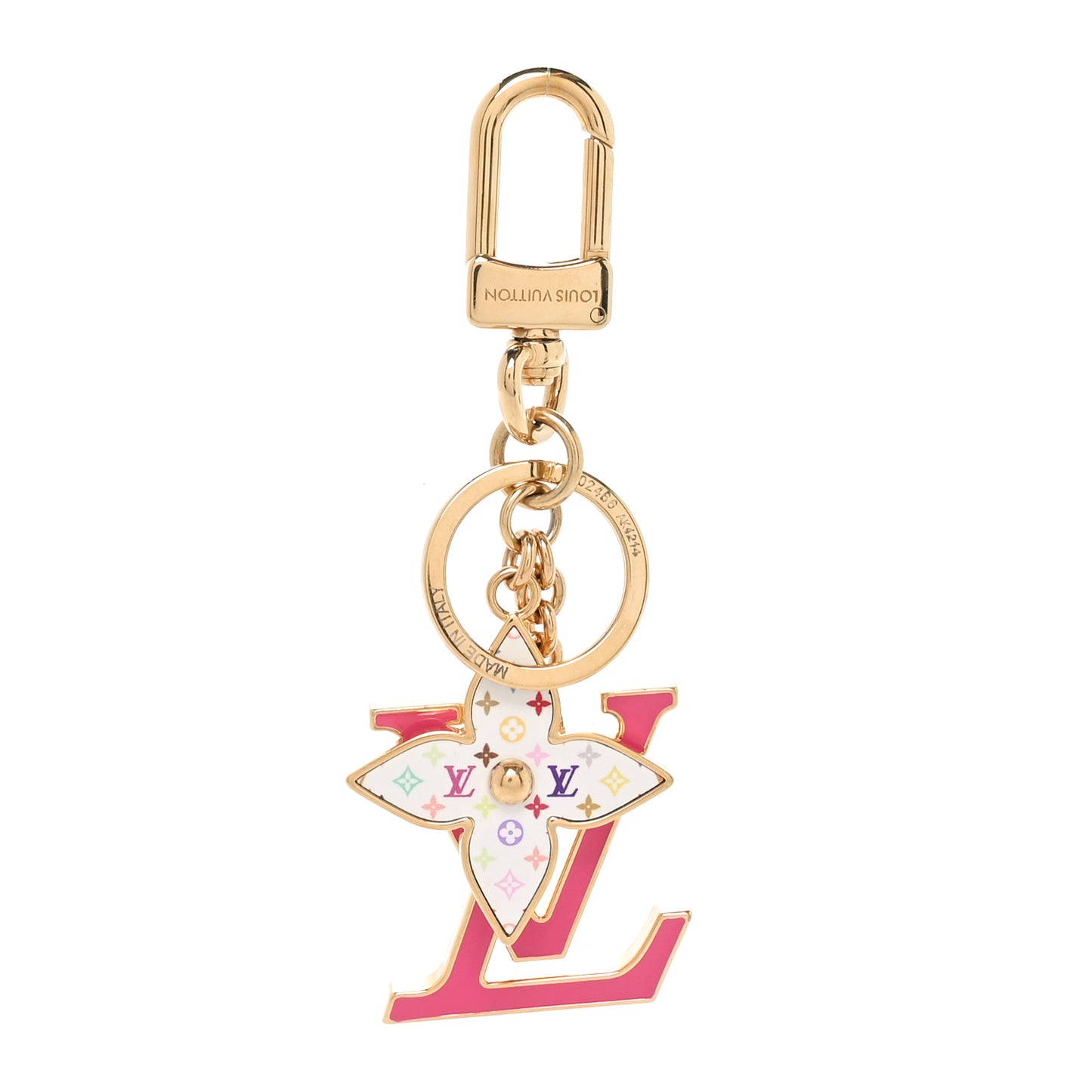 LV X TM Iconic Bag Charm Key Holder Multicolor