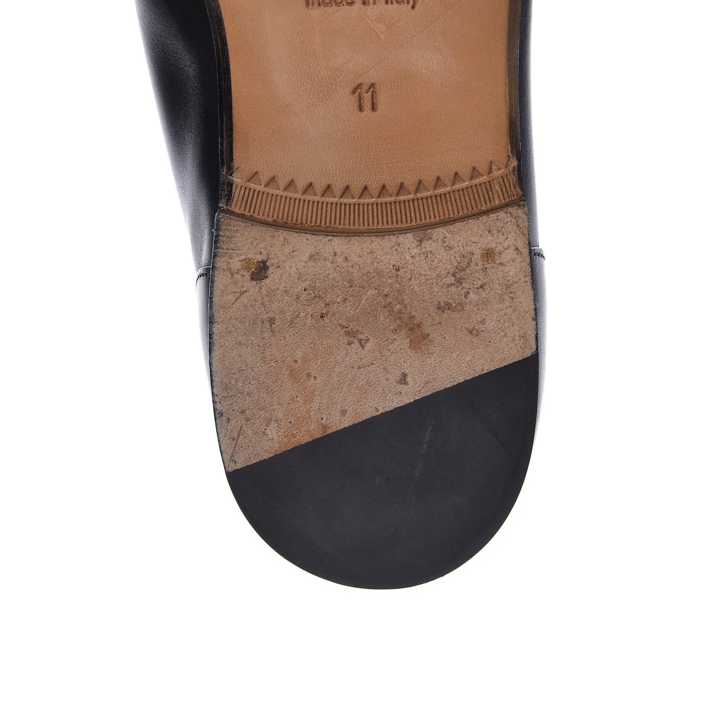 Calfskin Horsebit Mens Jordaan Loafers 11 Black