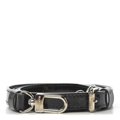 Louis Vuitton Patent 16mm Adjustable Shoulder Strap Black 1 of 4