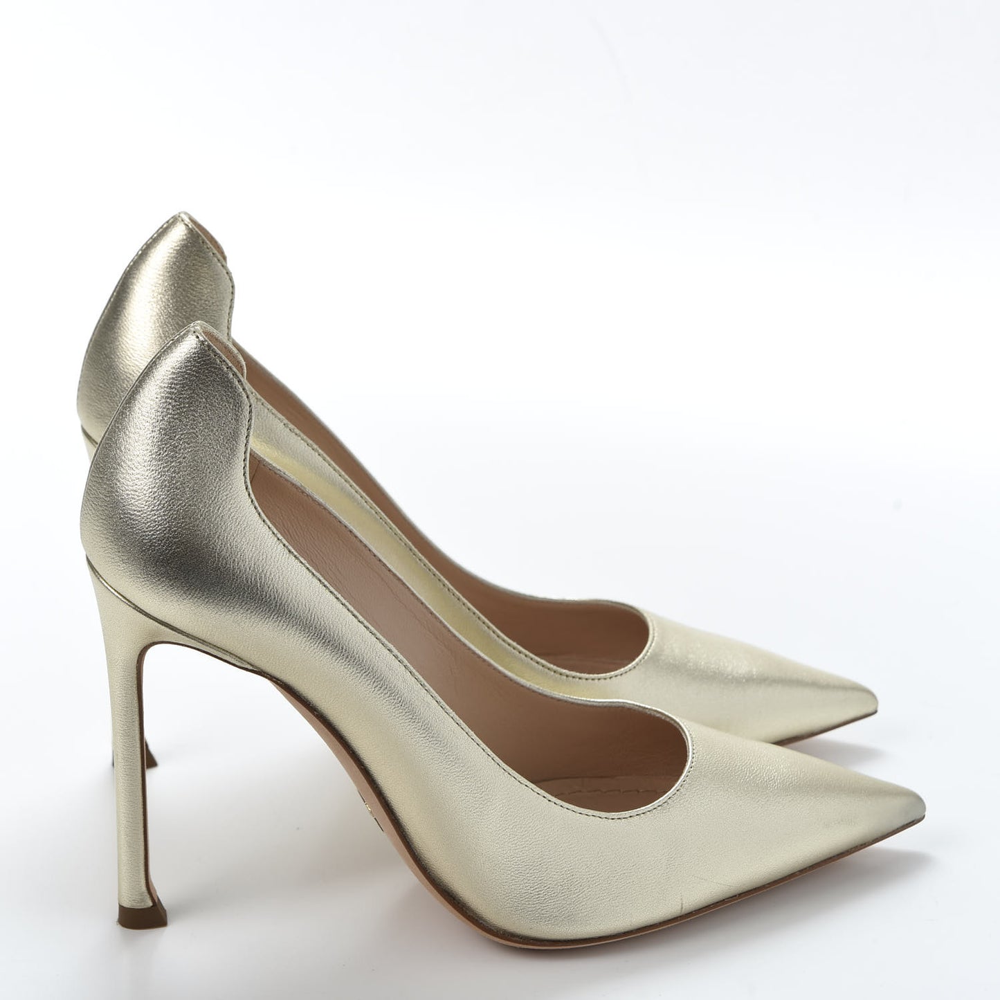 Lambskin Pumps 37 Gold